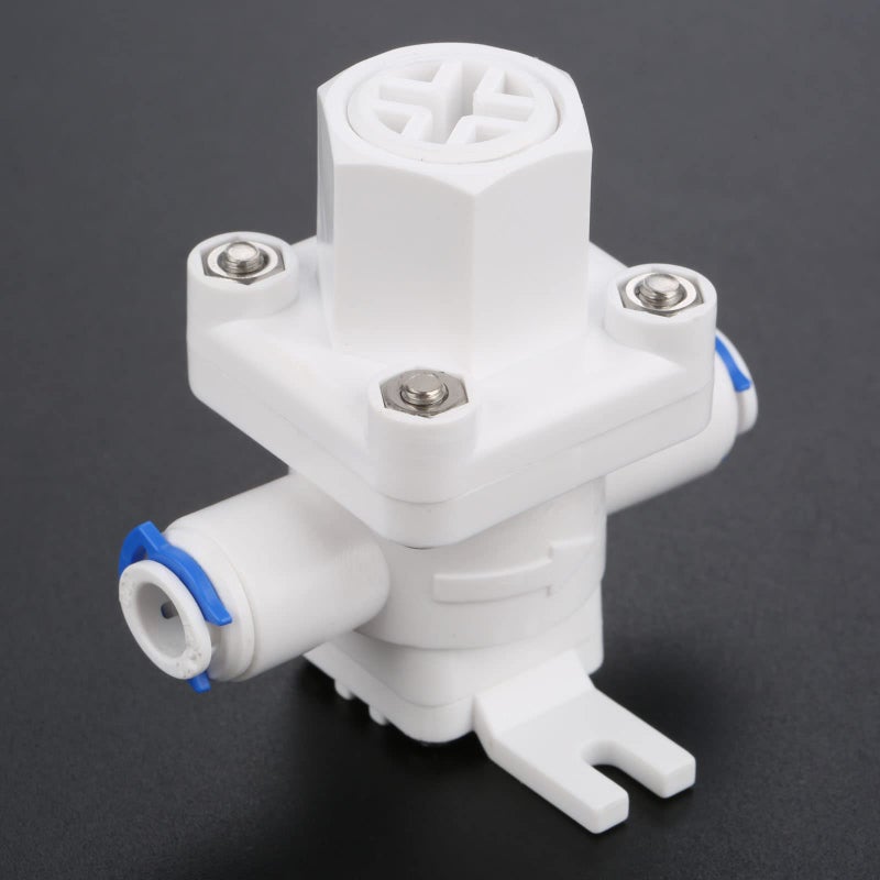 Yetaha RO Water Pressure Regulator, Water Flow Regulator, 1/4" OD Quick Connect Pressure Reducing Valve for Reverse Osmosis Systems - Image 2